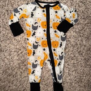 Little Sleepies ‘Boo Crew’ Bamboo Zippy - Newborn